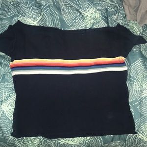 Off the Shoulder Brandy Tee